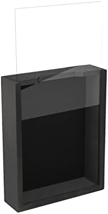 J JACKCUBE tasarım 2 Set Rustik Siyah Ahşap Gölge Kutusu 10x8, bellek Ekran saklama kutusu için Hatıra, Resimler, Kartları,