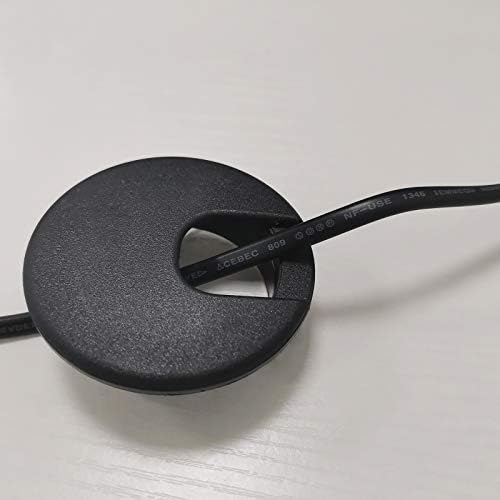 HEİGOO Masa Grommet, 2 inç Montaj Deliği Çapı Kablo Deliği Kapağı,Telleri Bilgisayar Masalarından,PC Çevre Birimlerinden,Ofis