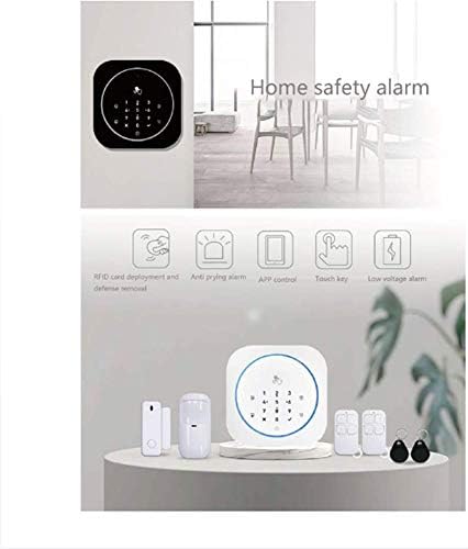 LUOYE Ev Anti-Hırsızlık Güvenlik Sistemi, Kapı ve Pencere Anti-Hırsızlık Cihazı Akıllı Kızılötesi Sensör Alarm Otomatik Arama