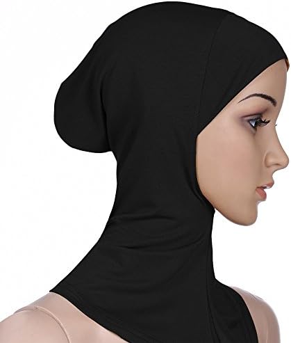 Kadın kafa çözgü katı Müslüman streç Türban şapka Kemo kap saç Dökülmesi Şapkalar Kap