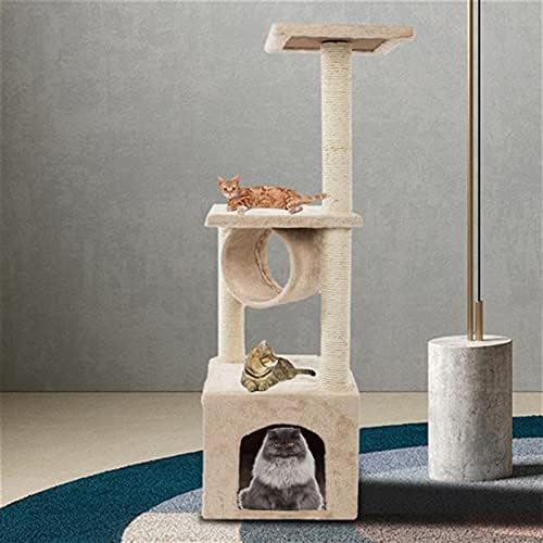 suzumaru 36 Katı Sevimli Sisal Halat Peluş Kedi Tırmanmaya Ağacı Kedi Kulesi için Ev Kedi Cafe