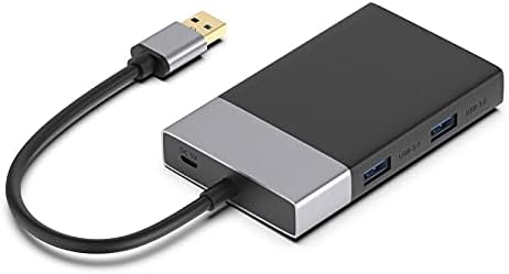 6-in-1 Çoklu Kart Okuyucu USB 3.0 2-Port HUB Adaptörü için SD Kart ve U Flash Sürücü Okuma