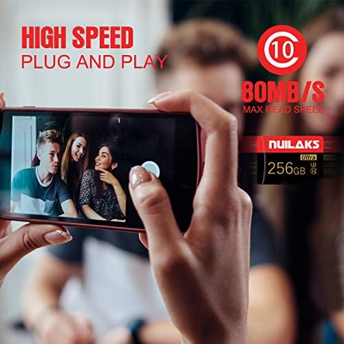 256 GB microSDXC UHS-I U3 4 K UHD Video Yüksek Hızlı Transferi Mikro SD Kart Adaptörü ile Dash Kameralar için, vücut Kameralar,