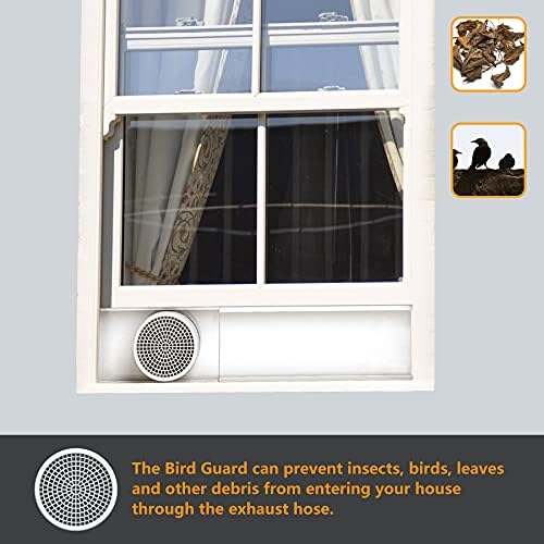 LBG Ürünleri Taşınabilir Klima Pencere Conta Plakaları Kiti, Dikey AC Pencere Ünitesi, Egzoz Hortumu için Ayarlanabilir Conta