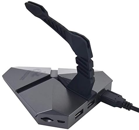 XJJZS led ışık 3-Port Bungee USB Hub Splitter SD kart okuyucu fare kelepçe USB 2.0 Veri oyun HUB