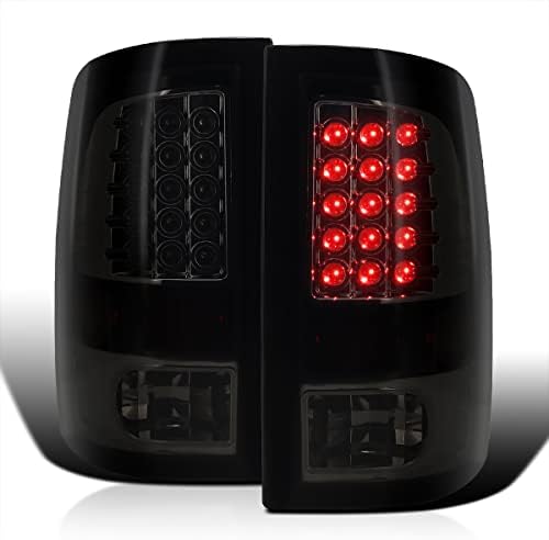 Spec-D Tuning LED fren Lambaları park lambaları Parlak Siyah Konut Duman Lens ile Uyumlu Dodge Ram 1500 2009-2018, 10-18 2500