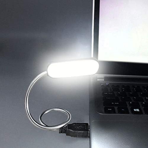 CHDHALTD okuma lambası, göz koruma masa lambası, esnek beyaz USB Powered led ışık tarafından dizüstü dizüstü bilgisayar için