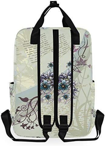 Sanat beyaz çiçek omuz sırt çantası öğrenci hafif bebek bezi çantası seyahat çocuk kız erkek için