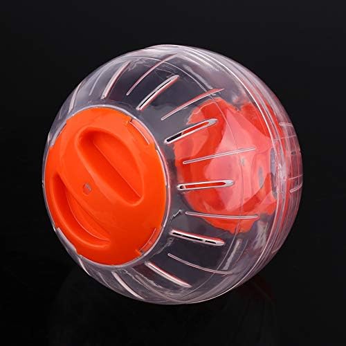 wmLzhen Hamster Topu, Sevimli Hamster Koşu Topu 4. 72 İnç, Küçük Pet Plastik Kristal Egzersiz Topu Oyuncak Can Sıkıntısını