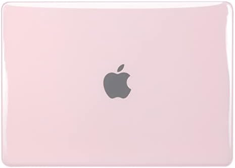 UESWİLL ile Uyumlu 2021 MacBook Pro 14 inç Kılıf Modeli A2442 M1 Pro / M1 Max Çip ve Dokunmatik KIMLIK, parlak See-Through