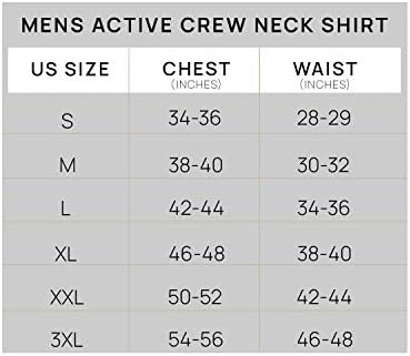 5 Paket: erkek Kuru-Fit Nem Esneklik Aktif Atletik Performans Ekip T-Shirt