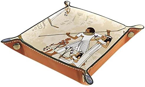 Vanity Tepsi, Tuvalet Tankı Depolama Tepsisi, Reçine Küvet Tepsi Banyo Tepsi, Antik Mısır Çizimler