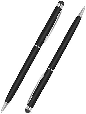 Amocase Siyah TPU Mat Kılıf ile 2 in 1 Stylus için iPhone X / XS 5.8 inç, şık Sanatsal Tasarım Yumuşak Esnek Kauçuk Silikon