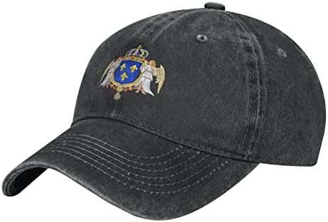 Doukabft Arması Fransız Şapka Denim beyzbol şapkası Unisex baba şapkası kovboy şapkası kovboy şapkası