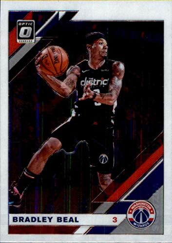 2019-20 Donruss Optik 109 Bradley Beal Washington Sihirbazları NBA Basketbol Ticaret Kartı