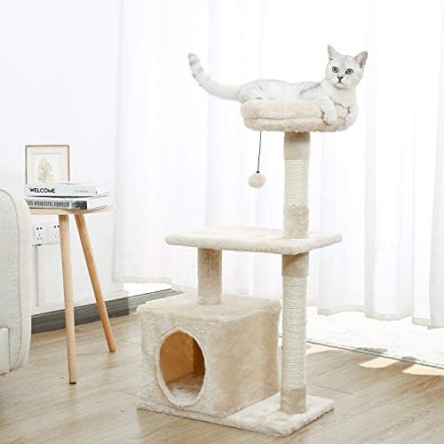 Kedi Ağacı Kitty Oyuncak Doğal Sisal Kedi tırmalama sütunu Yavru Aktivite Kulesi Kınamak Standı Lüks Mobilya Küçük Kediler