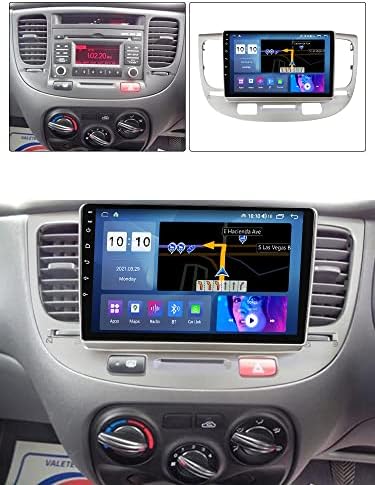 YCJB Android 10.0 Araba Stereo 2-Din Radyo KIA RİO2 2005-2011 için Sat GPS Navigasyon 9 inç Dokunmatik Ekran MP5 Multimedya