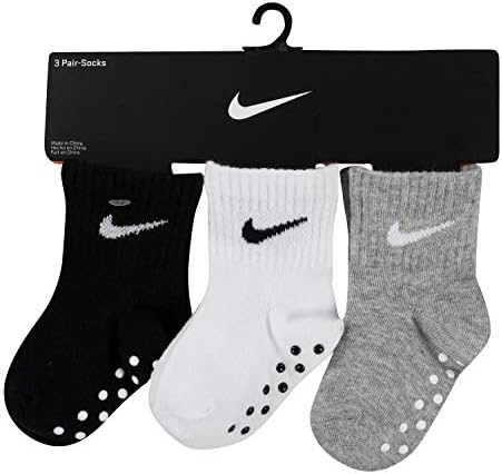 Nike erkek bebek Ayak Bileği Tutucu Çorap (3 Çift)