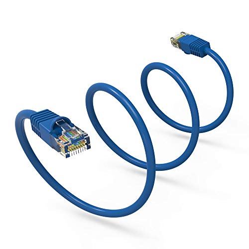 1.5 ft Cat6 UTP Ethernet Ağ Önyükleme Kablosu Mavi