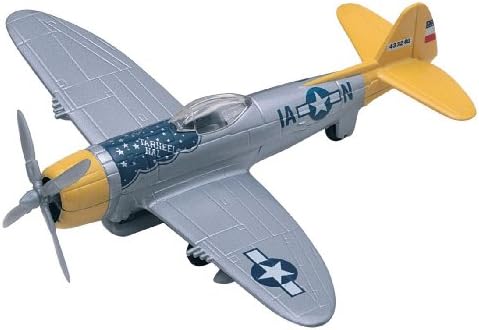 Gökyüzü Kanatları 1: 100 Ölçekli Richmond Oyuncaklar Motormax P-47 Thunderbolt