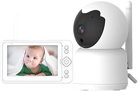 zmtzl 1080 P FHD bebek izleme monitörü Pet Kamera 5 İnç Kablosuz Kapalı ev güvenlik kamerası ile Iki Yönlü Ses Hareket Algılama