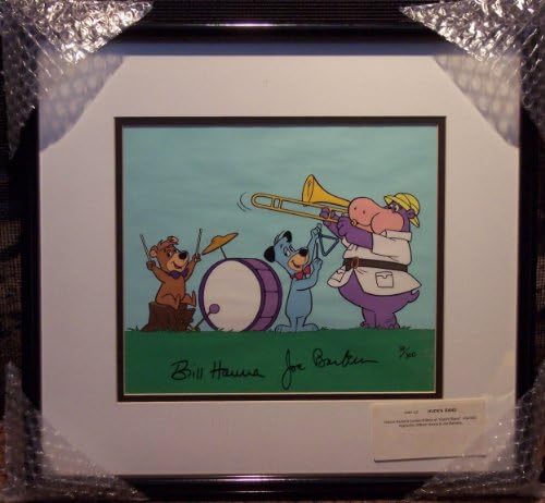 Huck's Band da Huckleberry Hound, Boo-Boo Bear ve Peter Potamus Elle Boyanmış ve Sınırlı Sayıda Cel * Hanna-Barbera İmzaladı