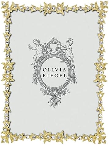 Olivia Riegel tarafından Altın Lüksemburg Avusturyalı Kristal 5x7 Çerçeve - 5x7