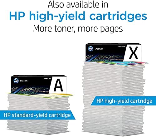 HP 410X / CF412X / Toner Kartuşu / Sarı / HP Color LaserJet Pro M452 Serisi, M377dw, MFP 477 Serisi ile çalışır / Yüksek Verim