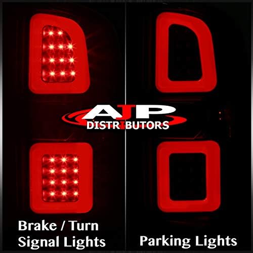 AJP Distribütörler Phantom Tarzı LED Arka Sürüş Fren Lambaları kuyruk ışıkları Montaj Sürücü + Yolcu LH RH Set Uyumlu/Değiştirme