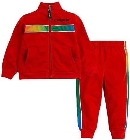 Crayola Çocuk Giyim unisex-çocuk Triko Ceket ve Pantolon 2 parça Eşofman Kıyafet Seti