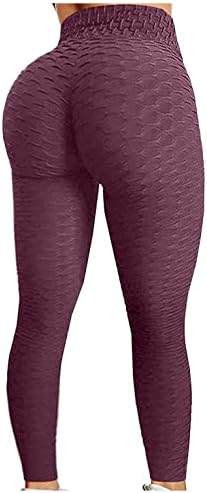 Kadınlar için tayt, Karın Kontrol Popo Kaldırma Egzersiz Yoga Pantolon Anti Selülit Ezme Ganimet Koşu Tayt
