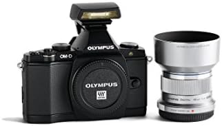 Olympus OM-D E-M5 Aynasız dijital fotoğraf makinesi ile M. Zuıko 45mm f/1.8 Lens ve FL-LM2 Flaş Premium Edition Paketi (V204040BU020)