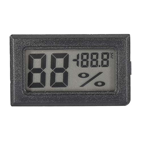 Mini Higrometre Termometre Dijital LCD Kapalı Nem Ölçer Monitör Nemlendiriciler Nem Gidericiler Sera Bodrum Bebek Odası Fahrenheit