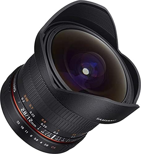 Samyang 12mm F2.8 Balıkgözü Manuel Odaklama Lens için Sony-E