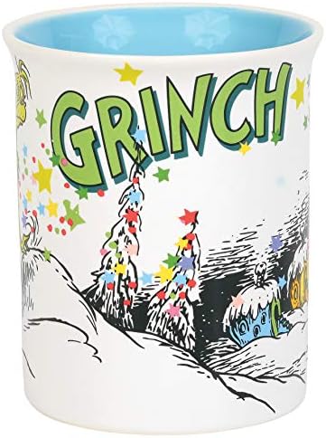 Bölüm 56 Grinch Whoville Kahve Kupa, 1 Adet (1 Paket), Çok Renkli
