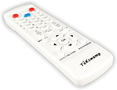 Acer D412 için TeKswamp Video Projektör Uzaktan Kumandası (Beyaz)