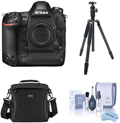 Nikon D6 FX Formatlı Dijital SLR fotoğraf Makinesi Gövdesi Paketi ile FotoPro X-Go Max 4 Bölümlü Karbon Fiber Tripod, Kamera