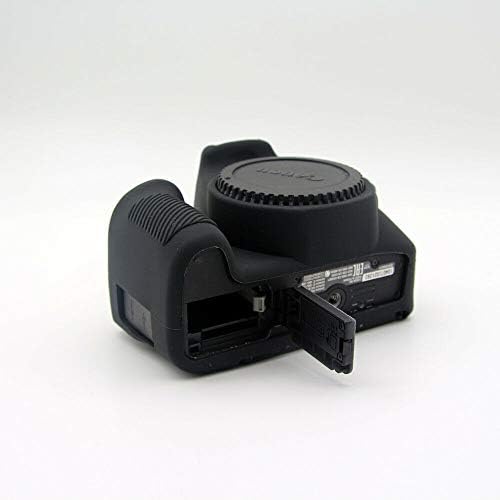 Yumuşak silikon kauçuk kapak kılıf cilt çanta kamera Canon Eos 200D 200D II için