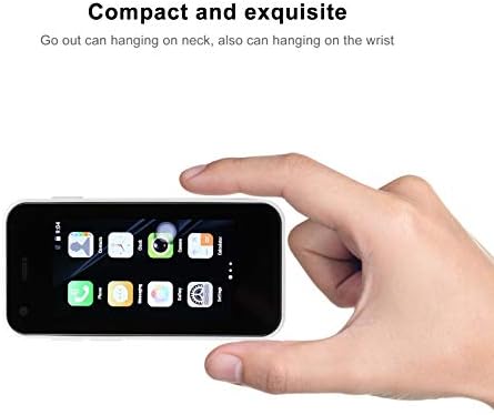 XS11 Smartphone, 2.5 İnç 3G Mini WiFi Smartphone Dört Çekirdekli Akıllı Sistem Küçük Cep Telefonu Çift Kart Çift Bekleme, Android