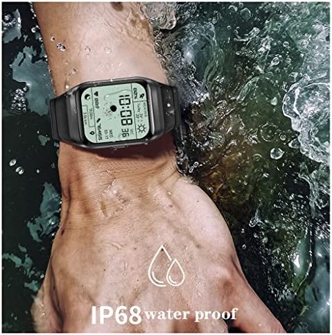 UTLJPW akıllı saatler Erkekler için, 1.69 HD Dokunmatik Ekran Spor Izci Smartwatch Spor Saatler Uyku IP68 Su Geçirmez Pedometre