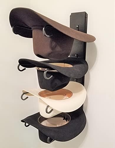 Amerikan Yapımı Klasik Dört Katmanlı Şapka Tutucu Siyah