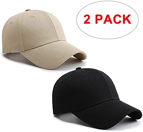 Erkekler ve Kadınlar için PFFY 2 Paket Beyzbol Şapkası Golf Baba Şapkası