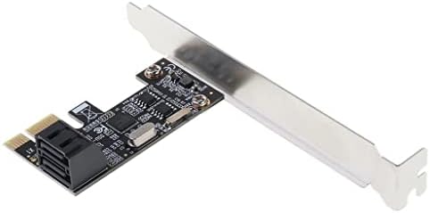 figatia PCI - E PCIe SATA 3.0 2-Port Genişleme Denetleyici Adaptör Kartı