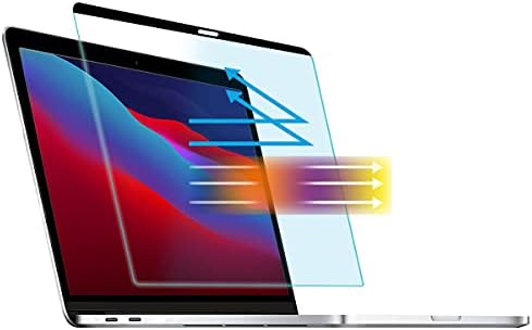 MUBUY Tasarım için MacBook Pro 13 ekran koruyucu Anti mavi ışık parlama kabarcık-Ücretsiz çıkarılabilir ekran filtresi için
