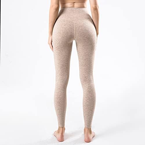 Kadın Kış Sıcak Yoga Pantolon Pamuk Ipek Kadife Kalça Kaldırma Dar Spor Koşu Spor Yoga Tayt Pantolon