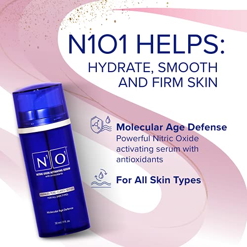 Yüz için N1O1 Nitrik Oksit Yaşlanma Karşıtı Serum / %20 C Vitamini Serumu, Kollajen Artırıcı, Gözenek Küçültücü, Yüz için Nemlendirici