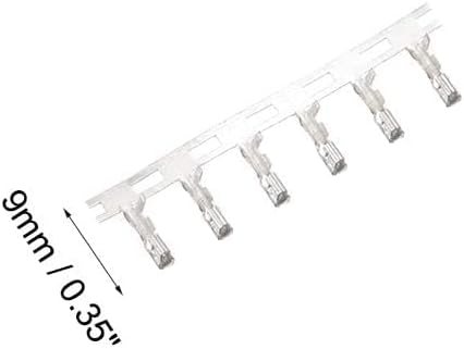 EuısdanAA 90 pcs Gümüş Ton Metal PH2.0 Kadın Pin terminal konnektörü için Jumper Tel(Conector de terminali de klavija hembra