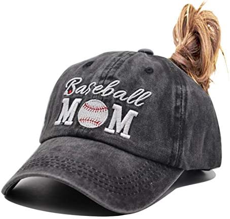 Erkekler ve Kadınlar için HHNLB Beyzbol Anne 1 Vintage Kot Beyzbol Şapkası