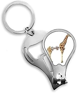 Zürafa'nın boy boy boyun tırnak makası kesici açacağı Anahtarlık makas