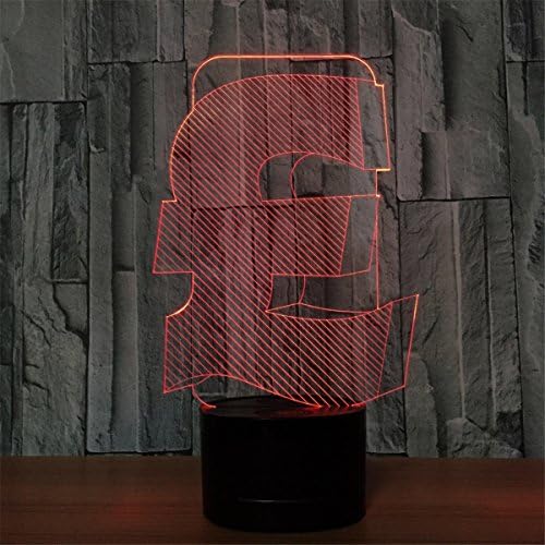 Güzel 3D ILLusion kablosuz bluetooth hoparlör Gece ışık Renk Değiştirme Optik Masa Masa Lambası Yatak Odası Taşınabilir Uyku